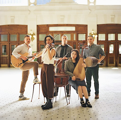 Serica, a Seattle-based world music band, live at ANTiPODE