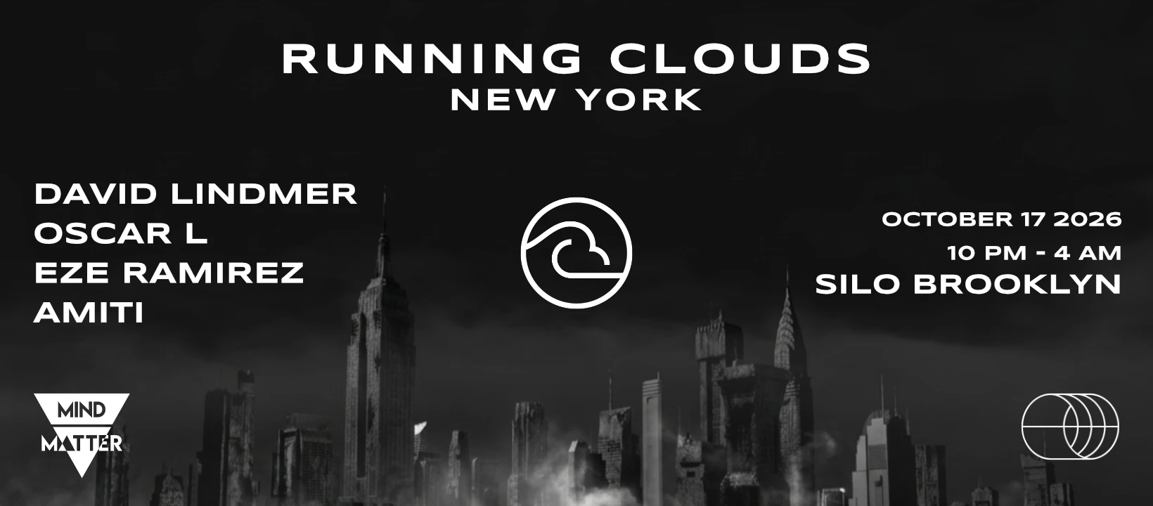 Running Clouds: David Lindmer, Oscar L, Eze Ramirez, & Amiti