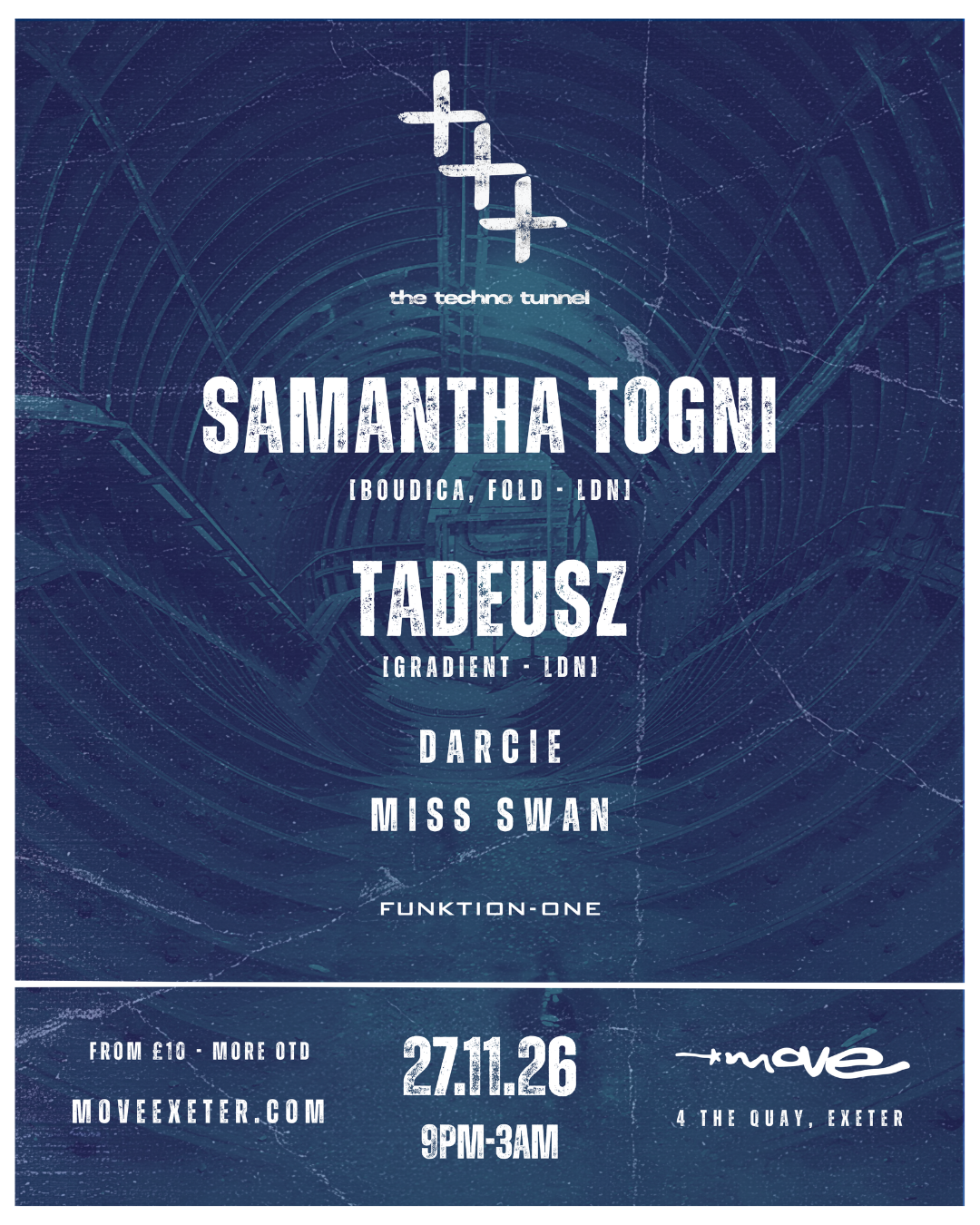 The Techno Tunnel - Samantha Togni, Tadeusz + more