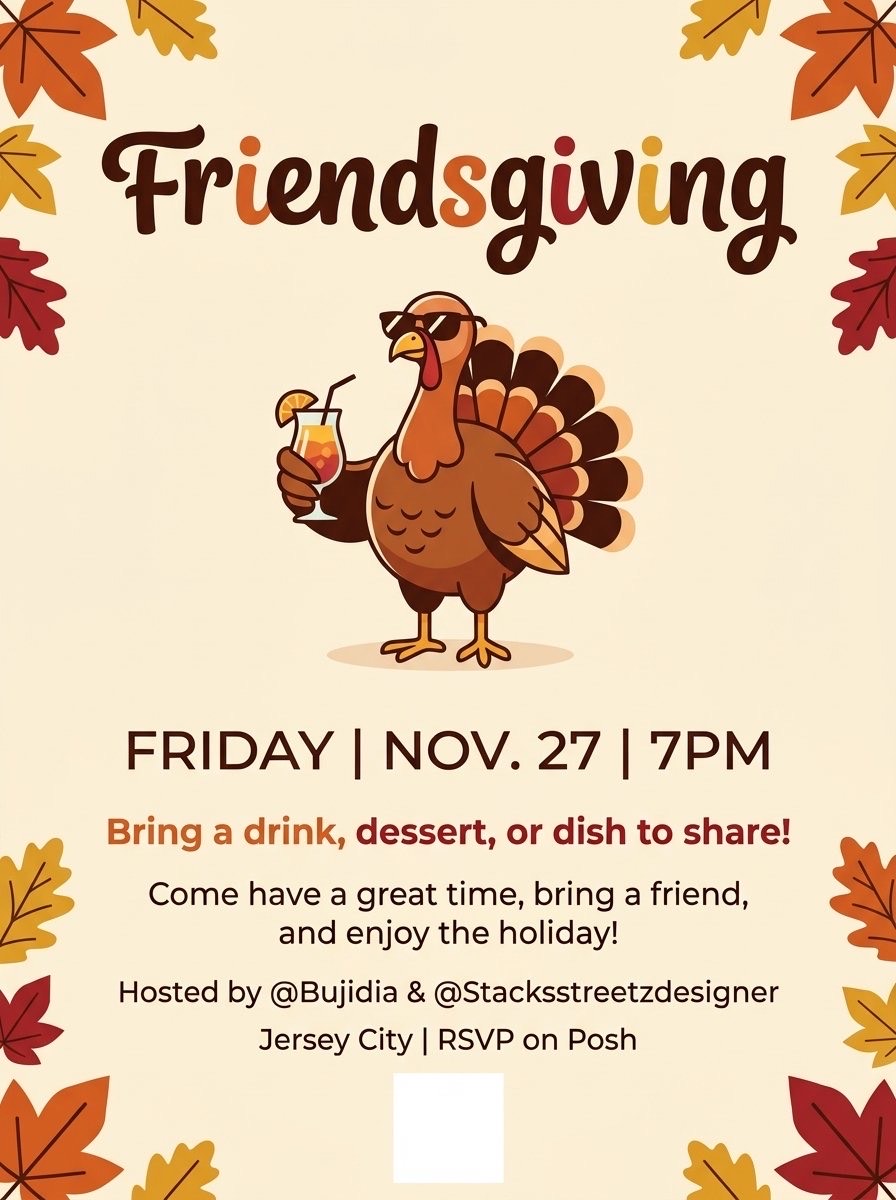 Happy  Friendsgiving!