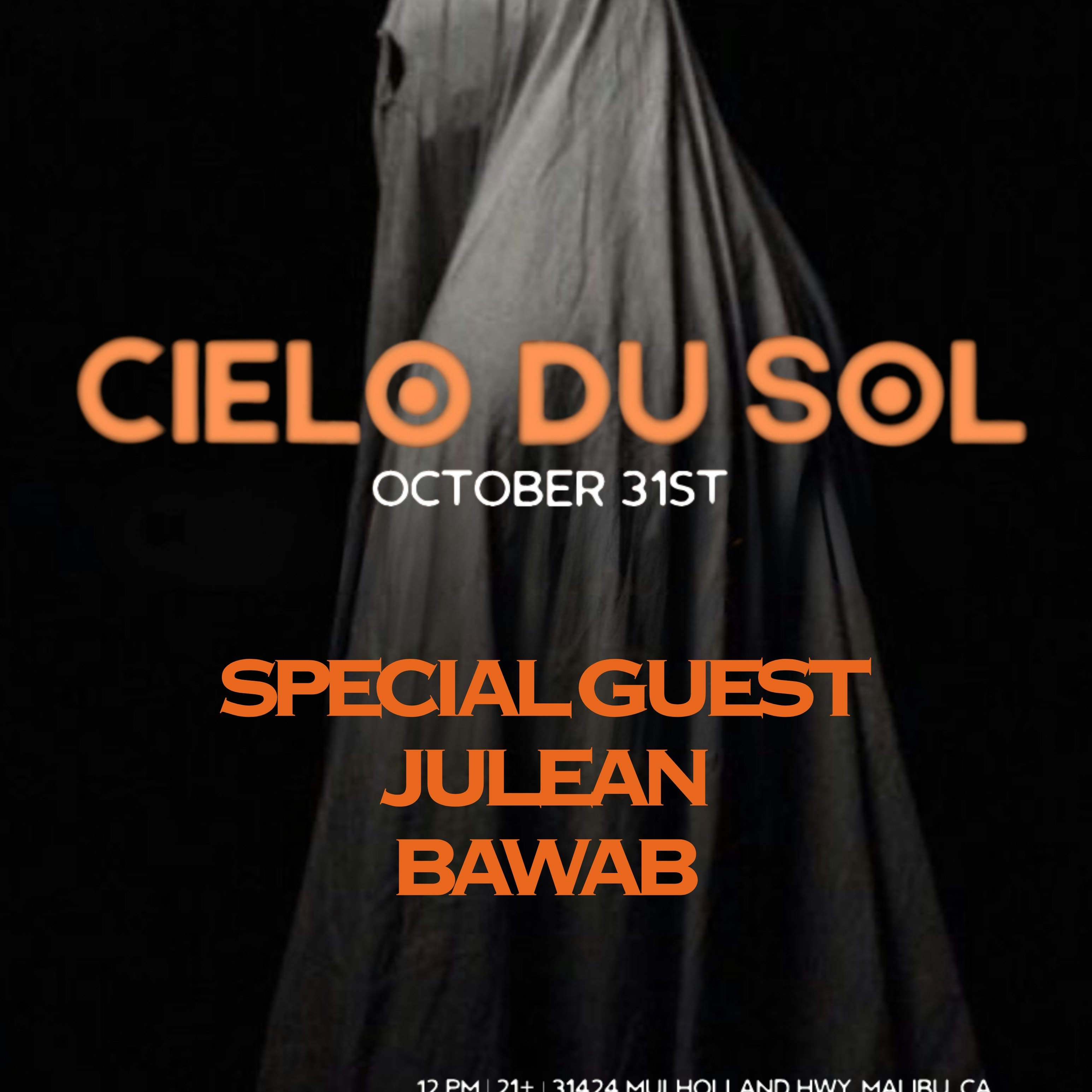 Special Guest + Halloween (Cielo du Sol in Malibu)
