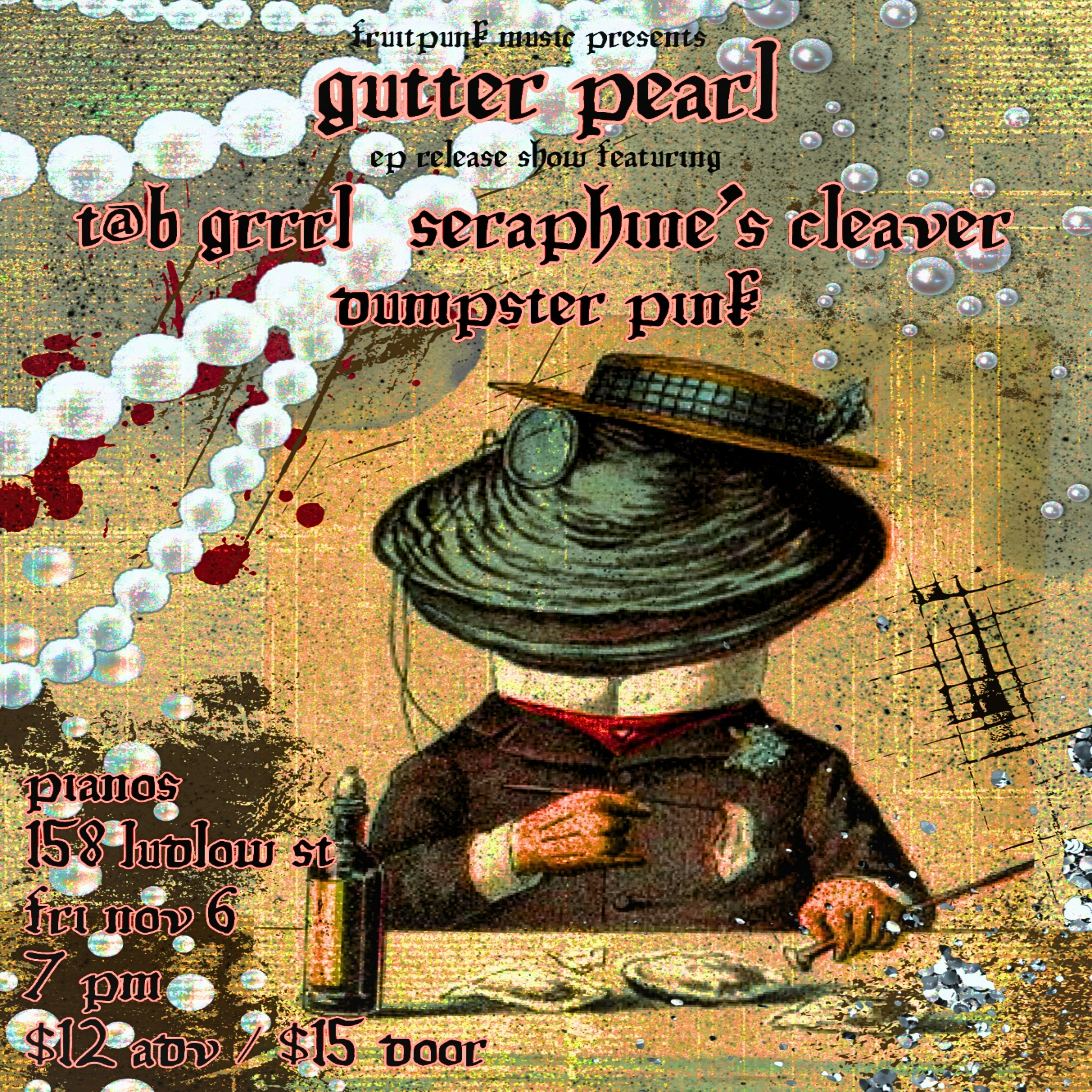  Gutter Pearl • Seraphine's Cleaver • Dumpster Pink 
