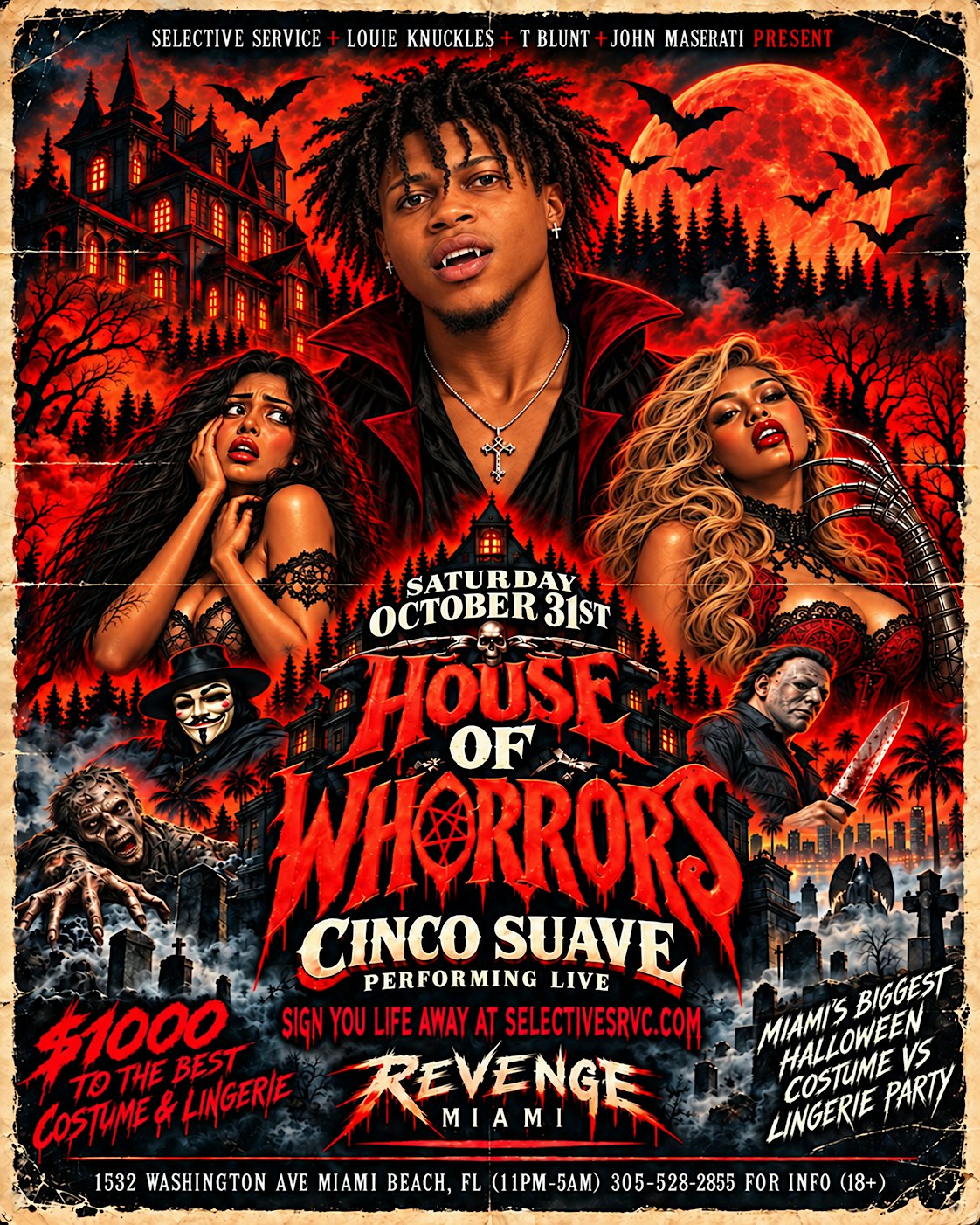 House of Whorrors with Cinco Suave: Halloween Costume vs Lingerie Party