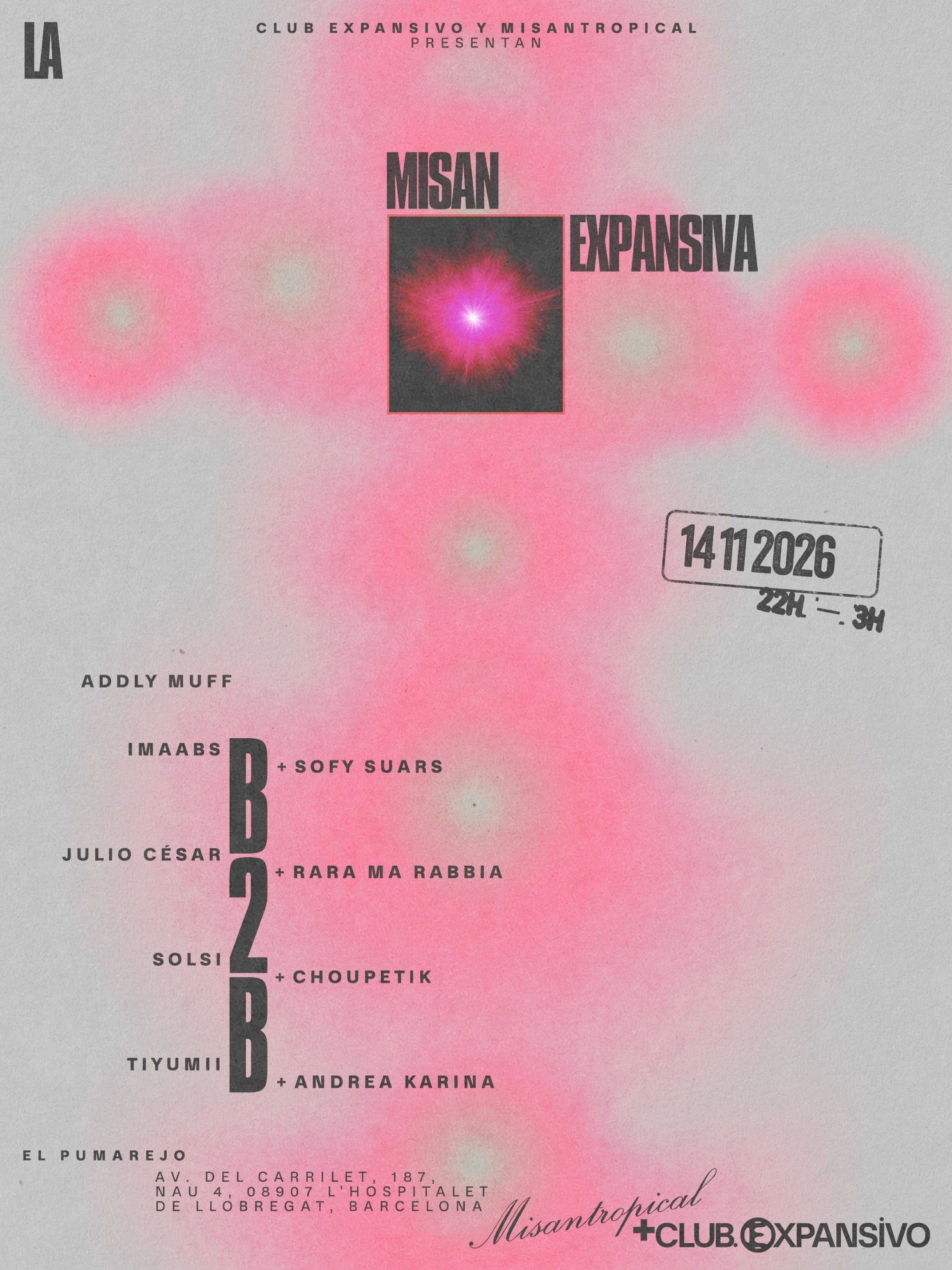 La Misan Expansiva (Club Expansivo x MISANTROPICAL)