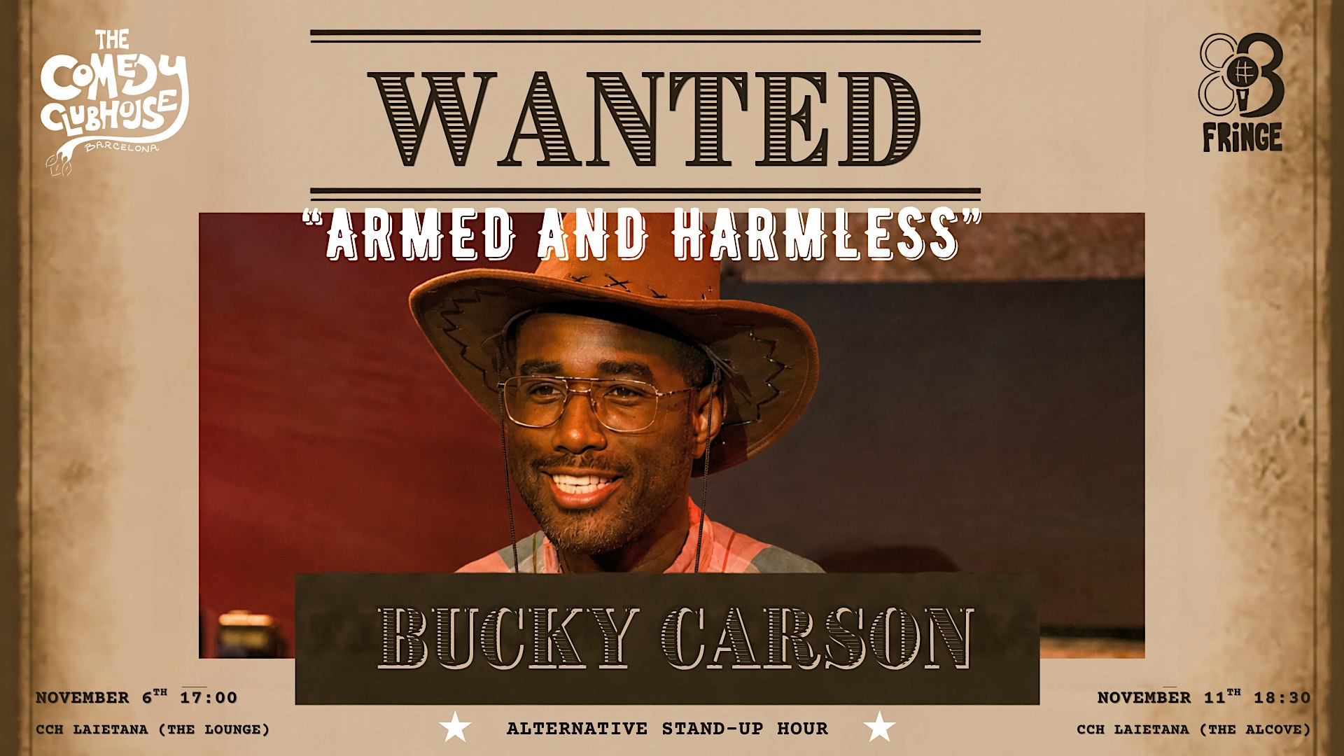 Bucky Carson  Armed and Harmless