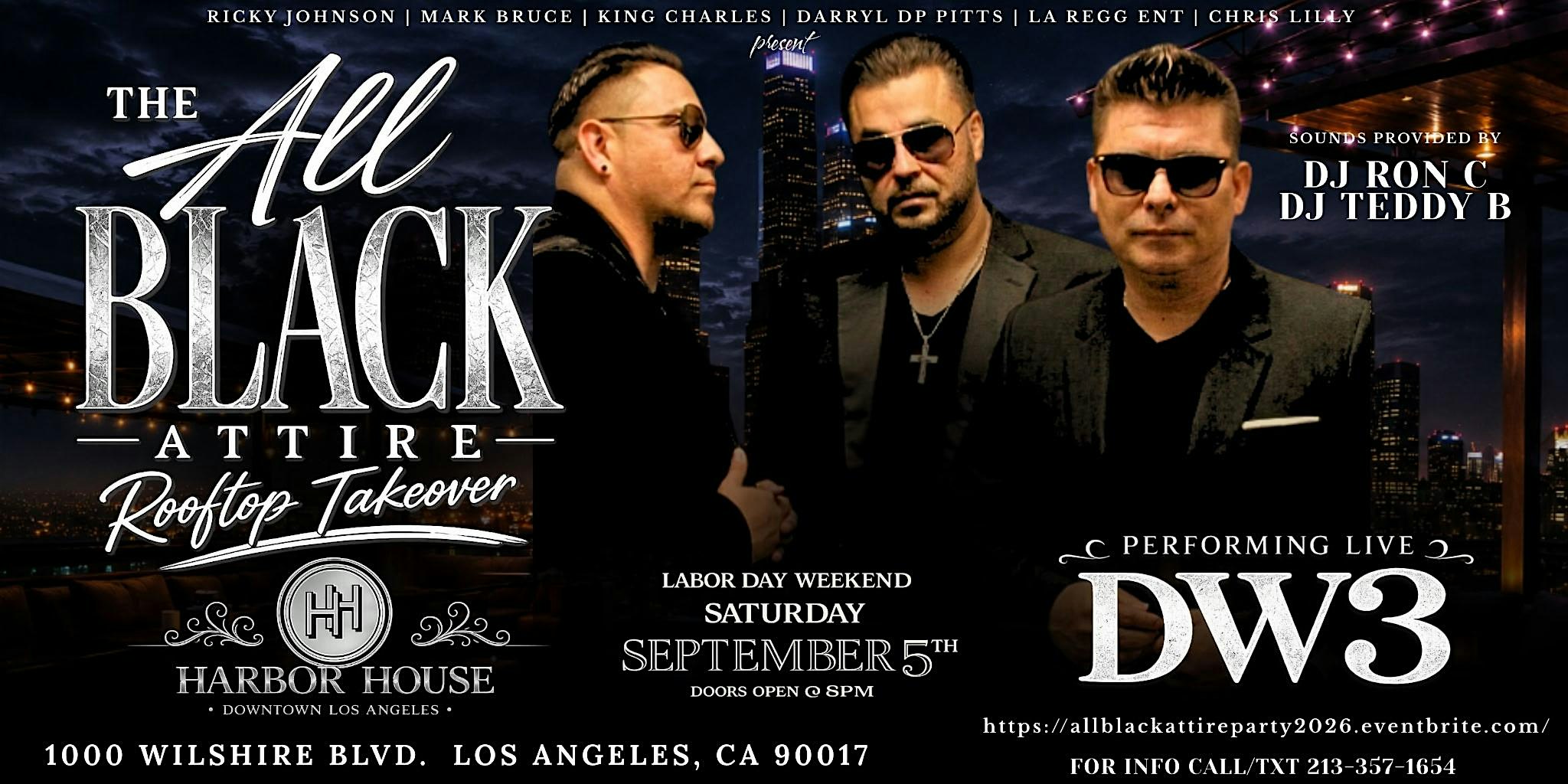 All Black Attire Party DTLA