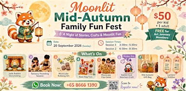 Moonlit Mid-Autumn Family Fun Fest  | Kids Art & Play Evening in Singapore