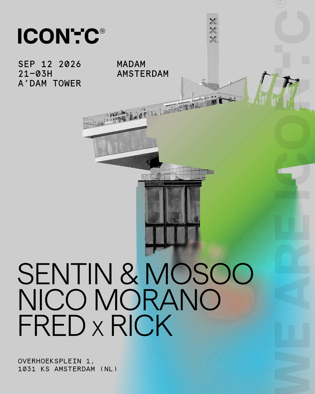 Madam by Night invites: WE ARE ICONYC