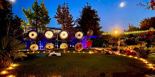 GHISALBA (Bg): BAGNO DI GONG all'APERTO ->  10 Gong Planetari Paiste