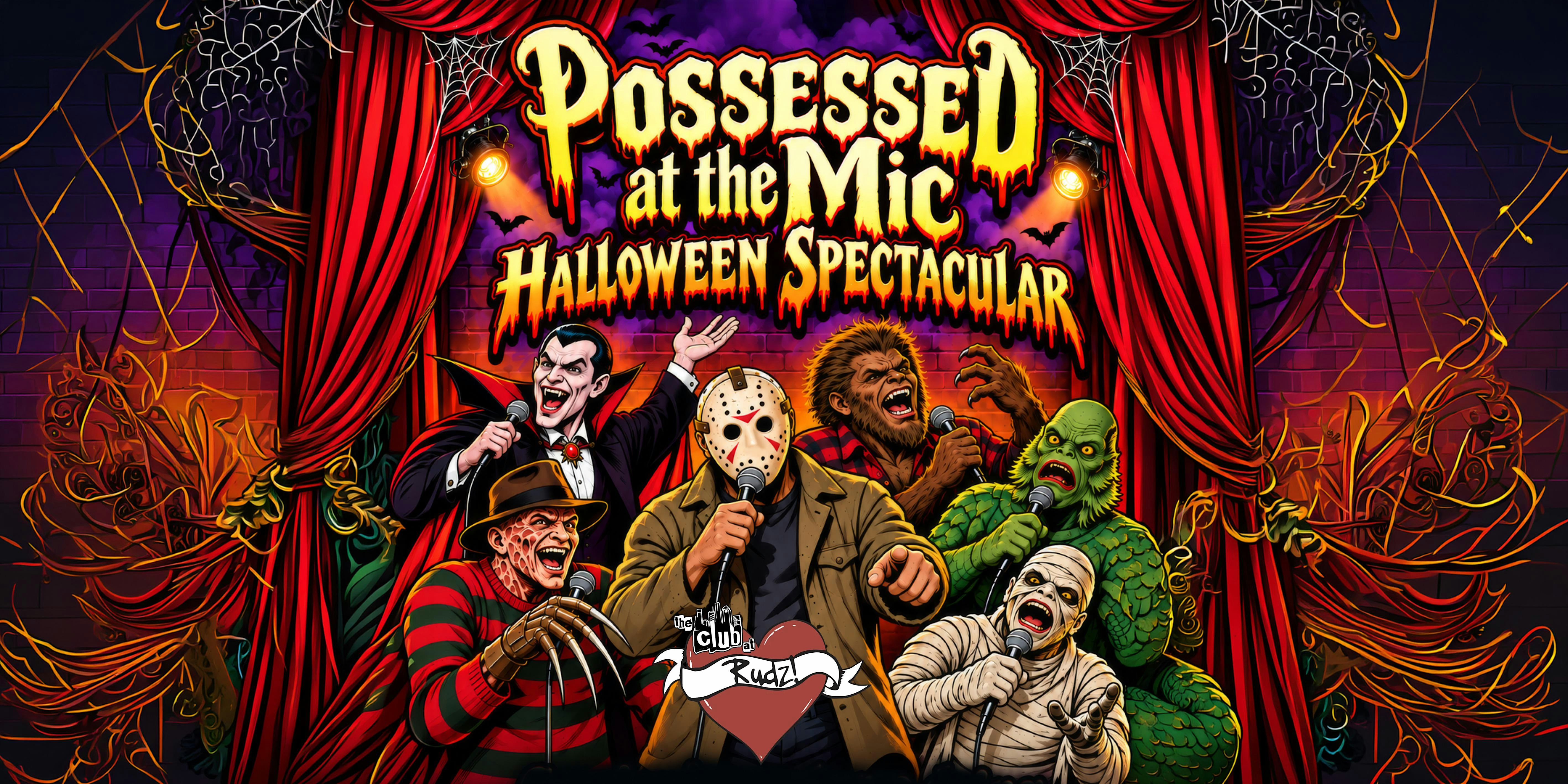 POSSESSED at the MIC Halloween Spectacular  - Comedy Showcase Saturday