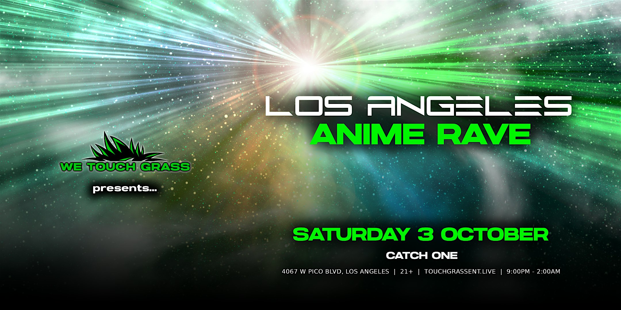 We Touch Grass presents: Los Angeles Anime Rave