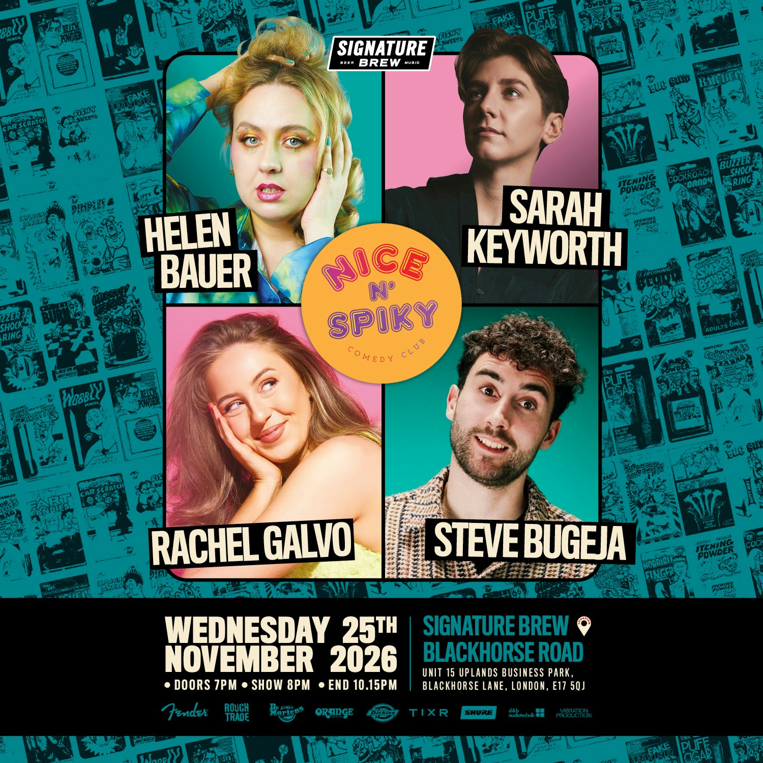 Signature Brew Comedy Club - Sarah Keyworth + more