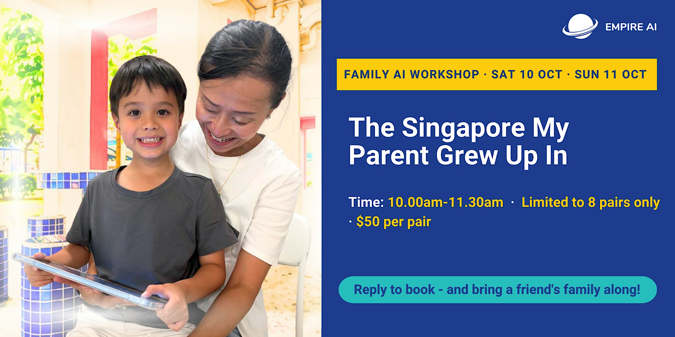 The Singapore My Parent Grew Up In - Family AI Workshop