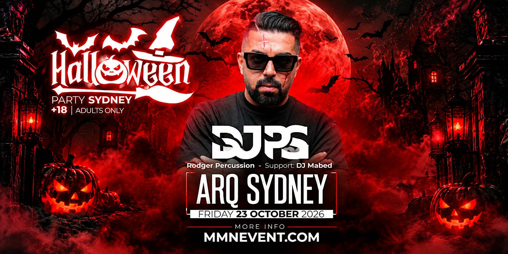PERSIAN HALLOWEEN PARTY SYDNEY