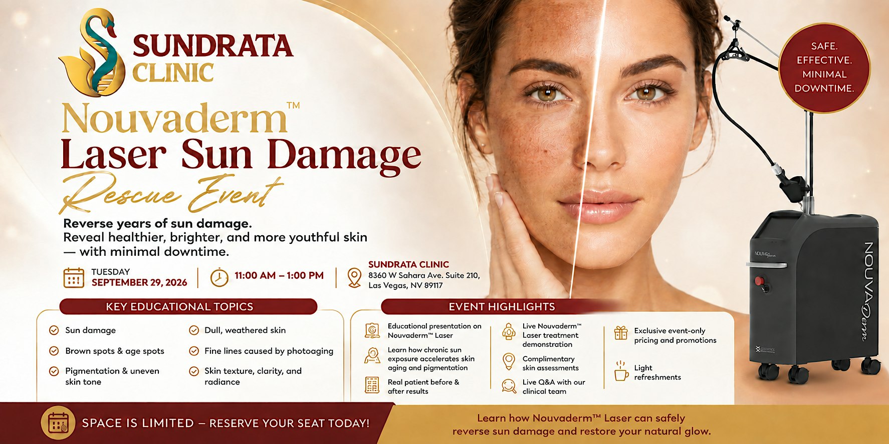Nouvaderm Laser Sun Damage Rescue