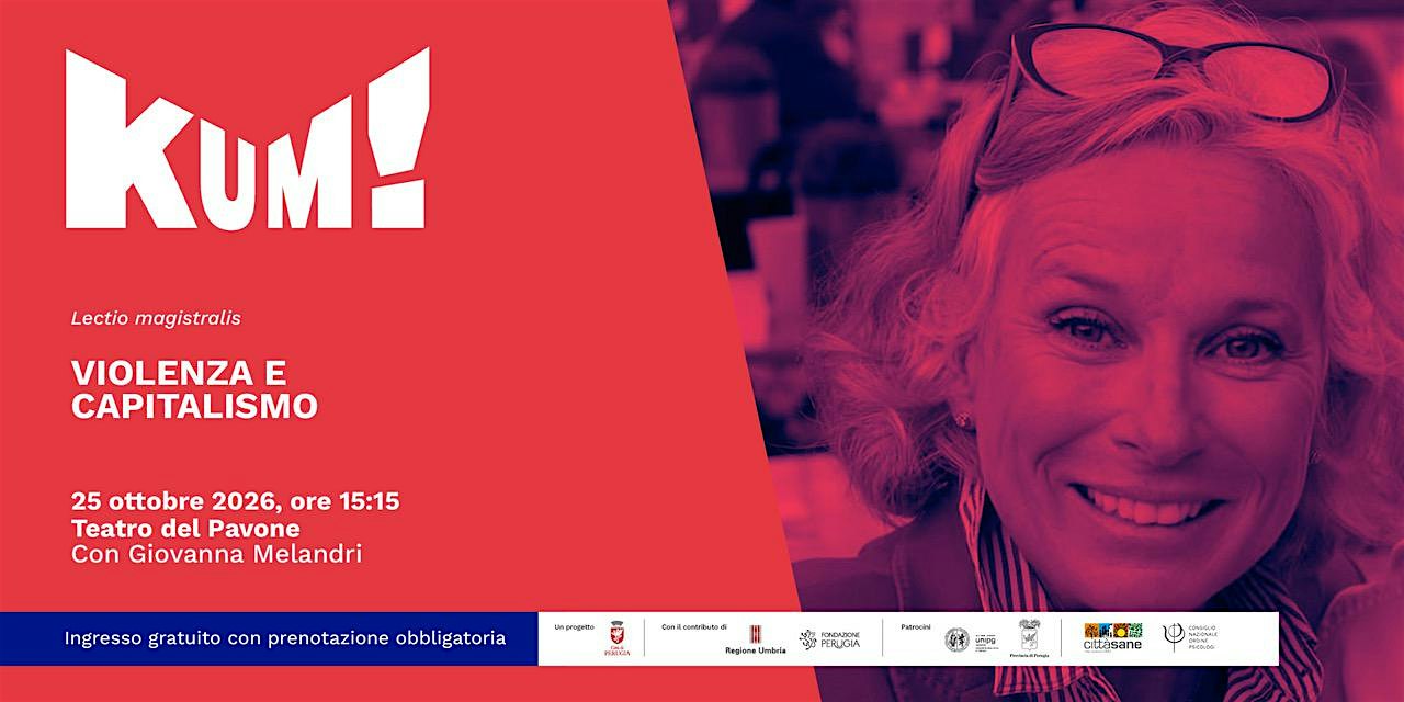 Violenza e capitalismo con Giovanna Melandri