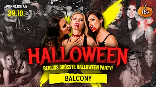 BERLINS GRÖßTE HALLOWEEN PARTY