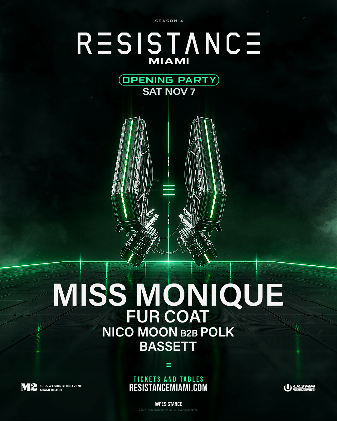 Resistance Opening Party - Miss Monique