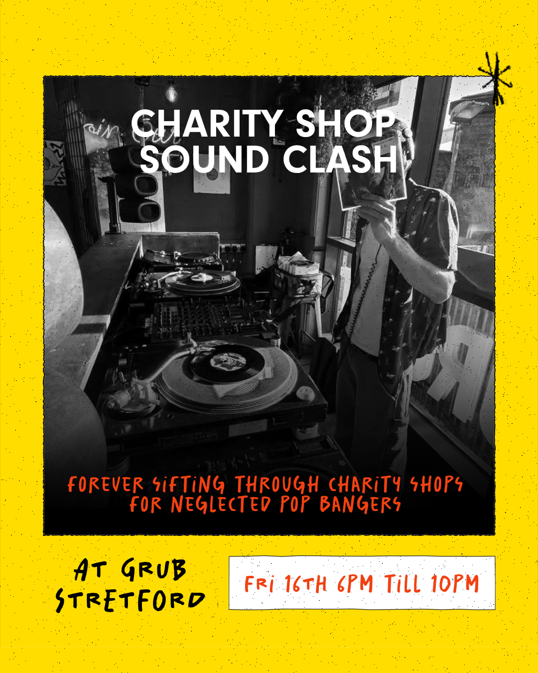 GRUB Stretford: Charity Shop Sound Clash