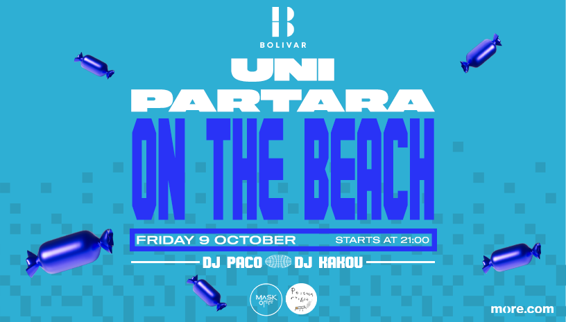 UNI-PARTARA on the beach
