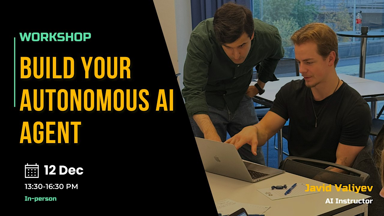 Build your first Autonomous AI Agent