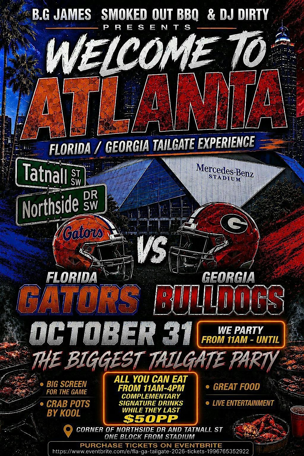 Fla/ Ga Tailgate 2026