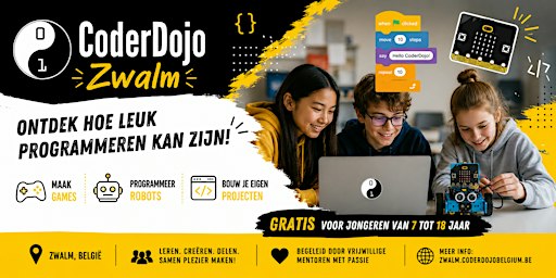 CoderDojo Zwalm - 22-11-2026