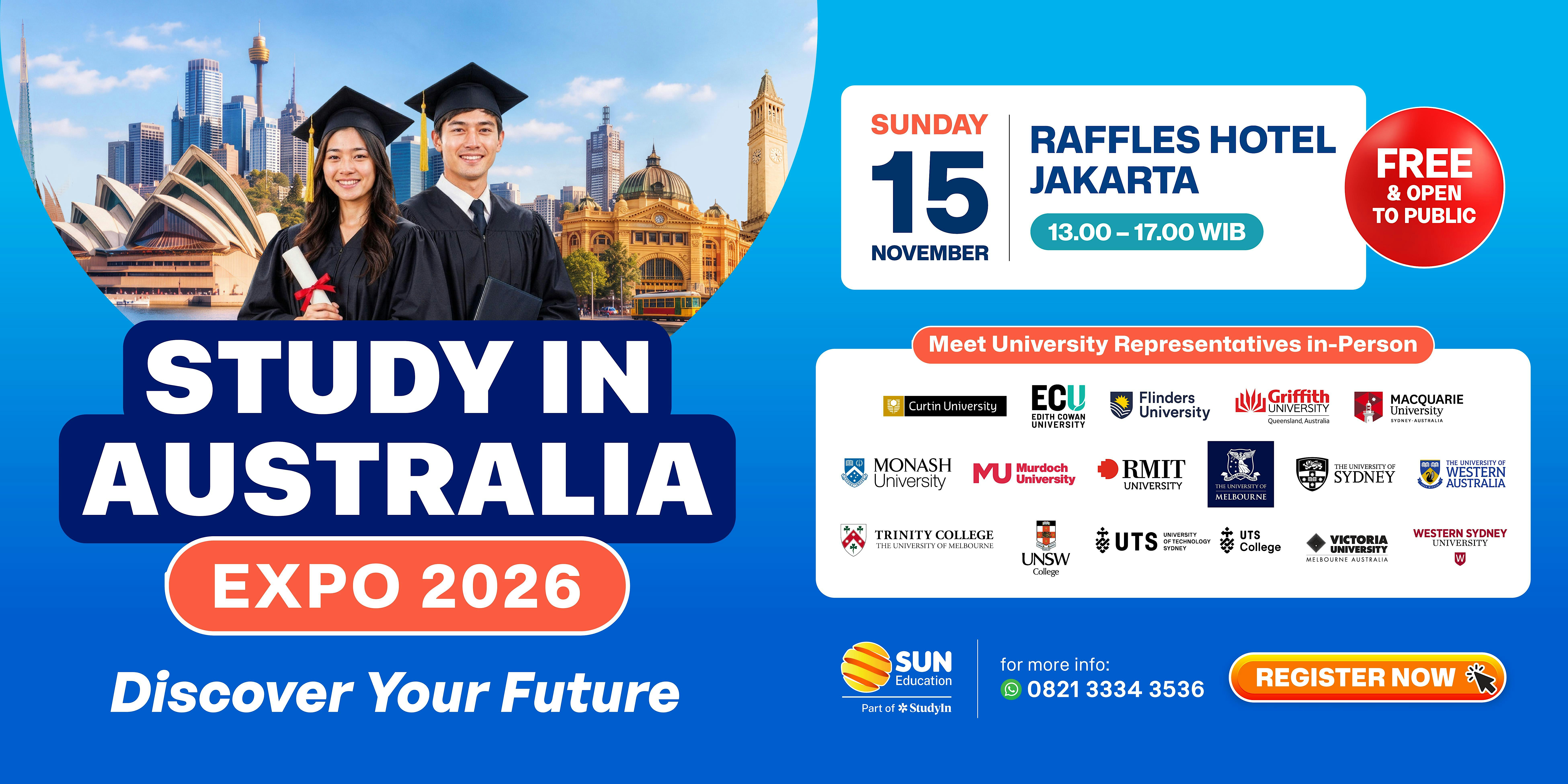 Study in Australia Expo 2026