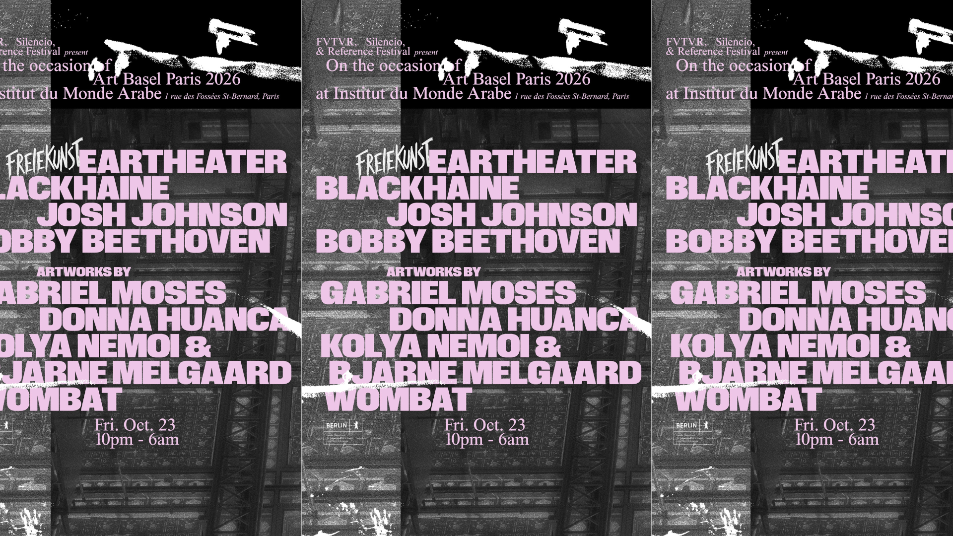 Eartheater, BLACKAHAINE, JOSH JOHNSON, BOBBY BEETHOVEN