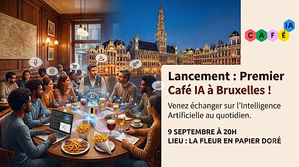 Café IA Bruxelles : Lancement