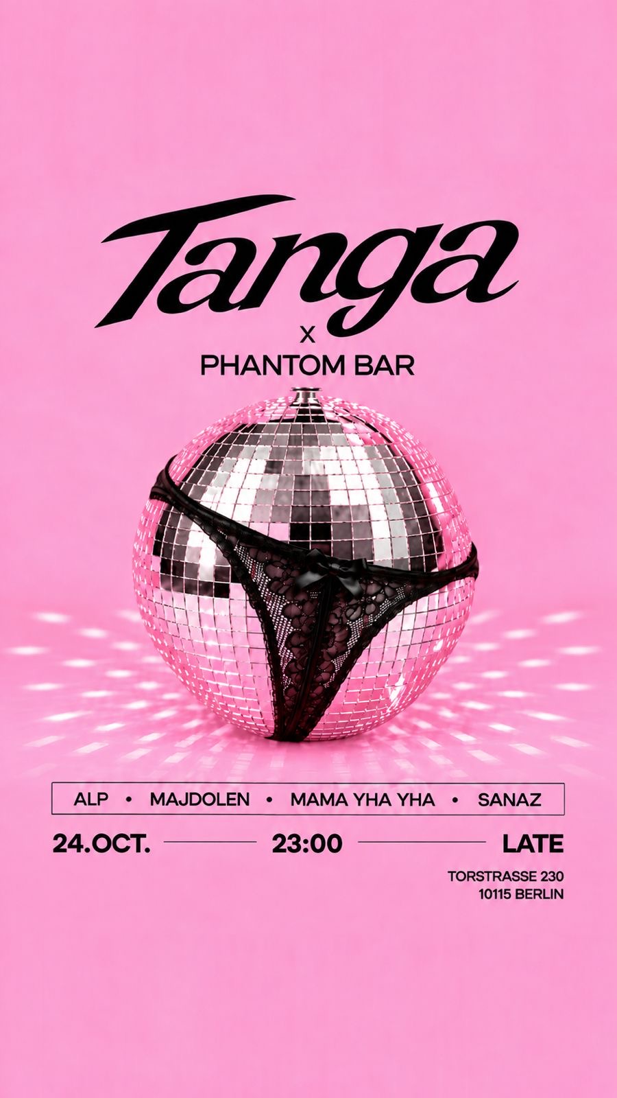 TANGA X PHANTOM SATURDAY
