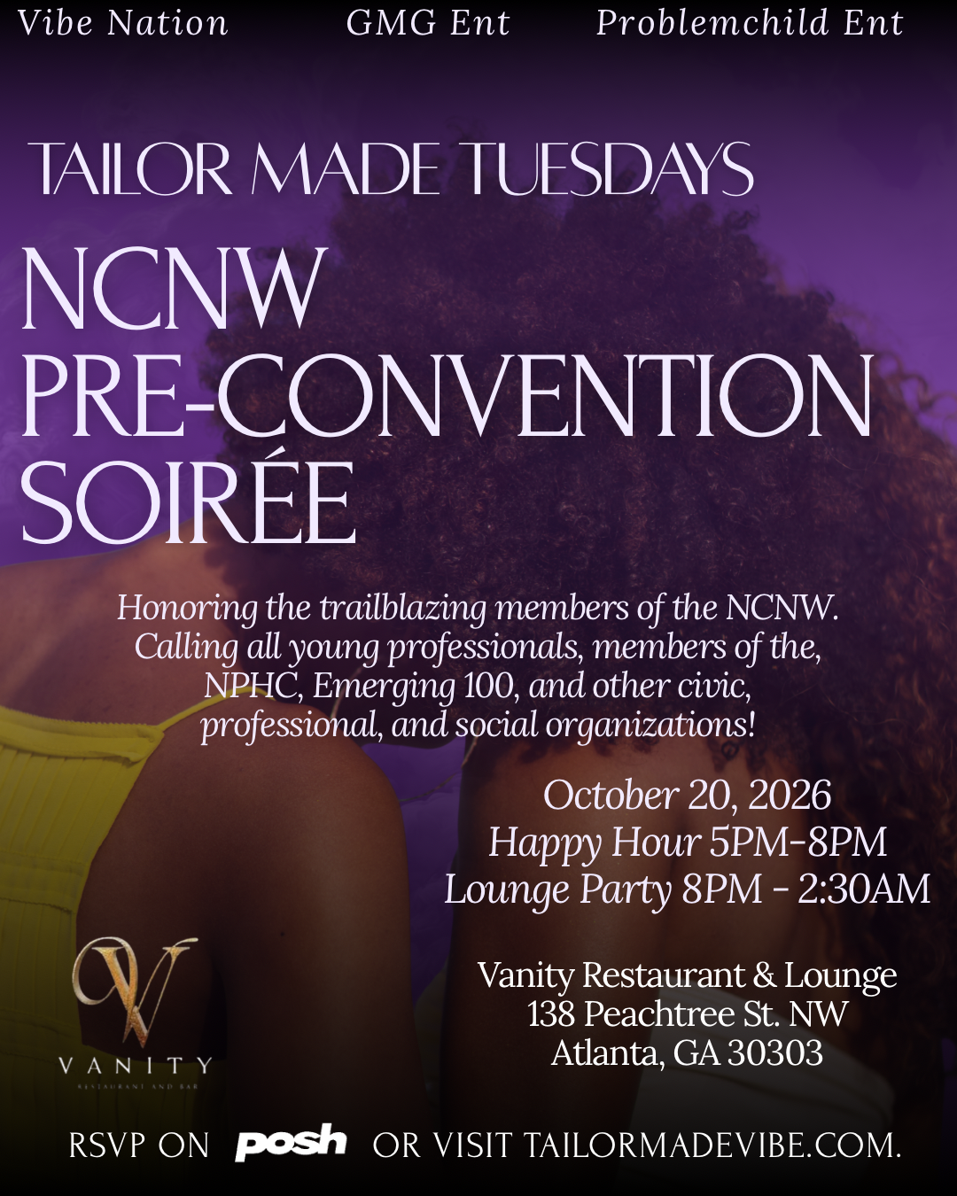 Tailor Made Tuesdays:  NCNW Pre-Convention Soirée