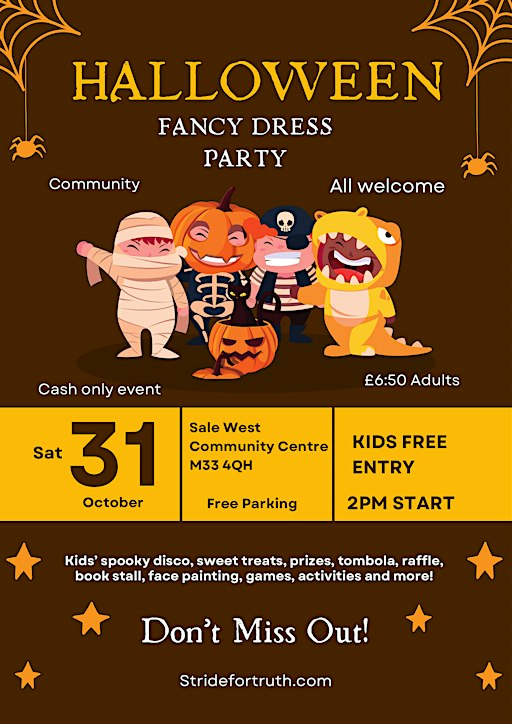 Halloween Kids Fancy Dress Party - Community Event - Family Fun!