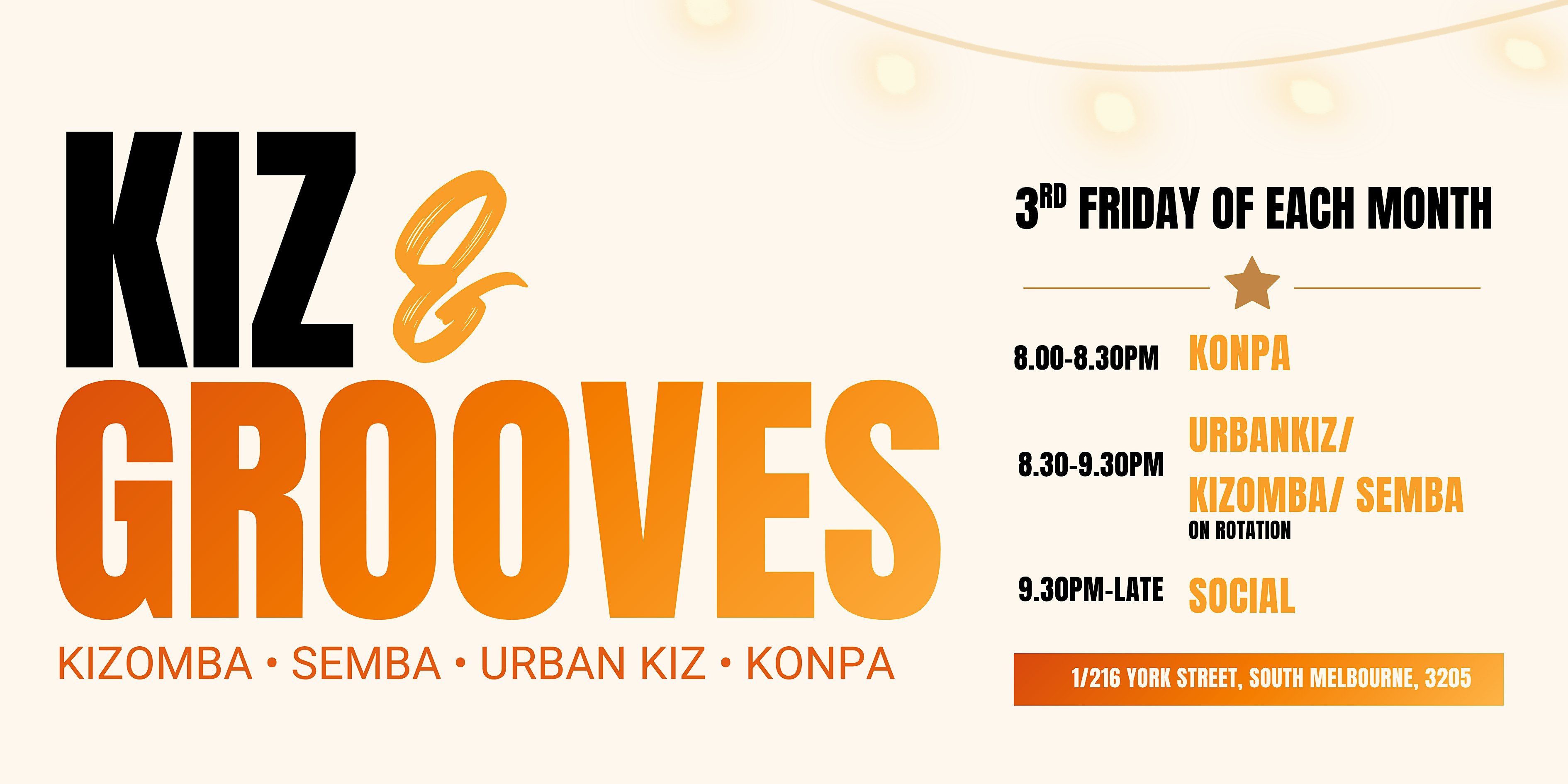Kiz & Grooves Workshops & Social Party