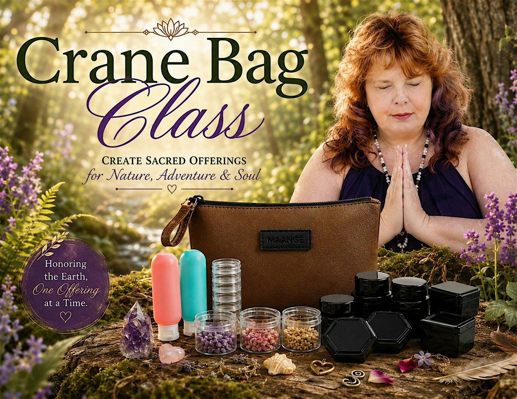 Crane Bag (A sacred offering bag for nature)