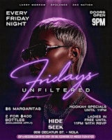 Fridays UNFILTERED | Every Friday Night @ HIDE/SEEK