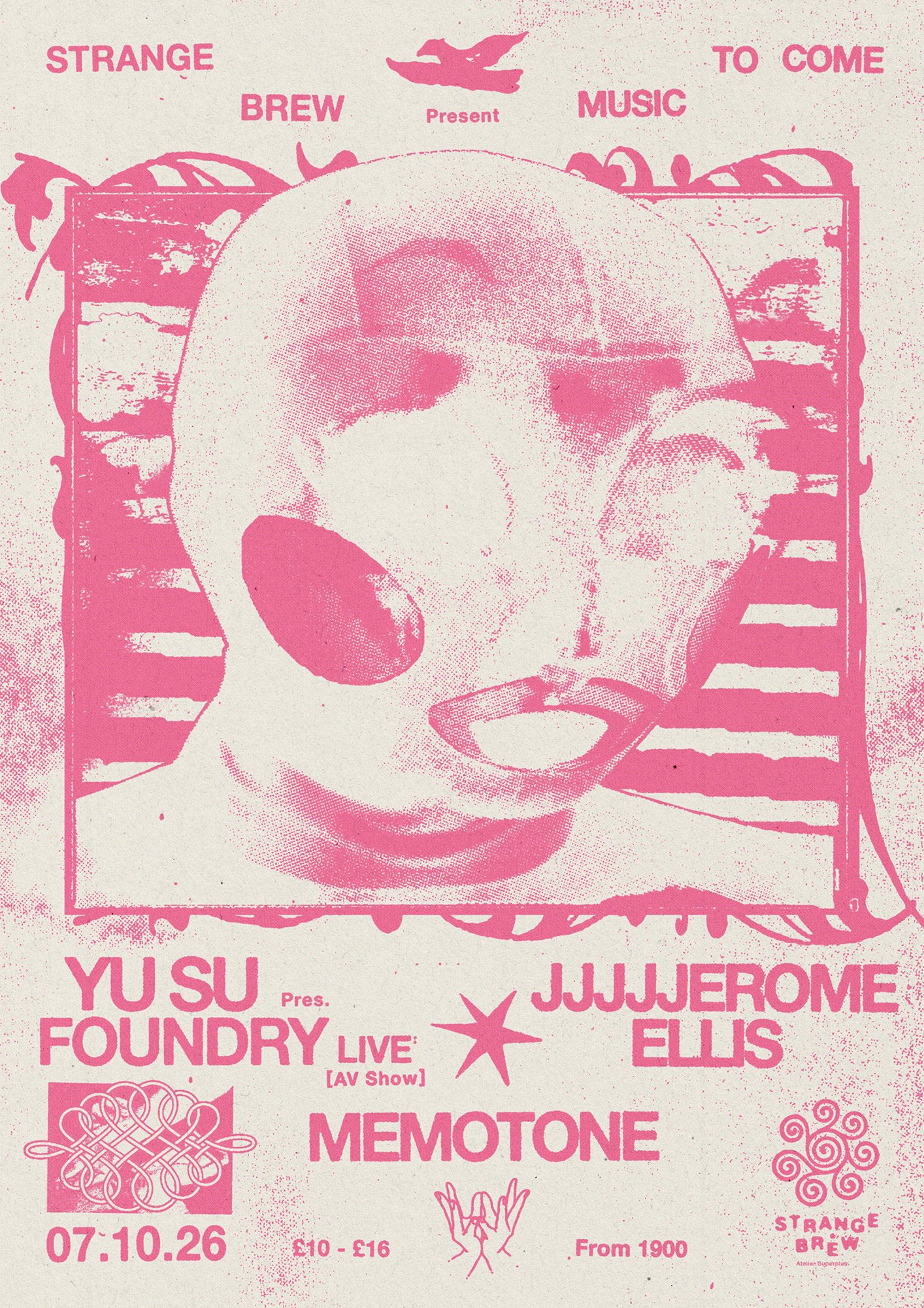 Yu Su pres. Foundry AV + JJJJJerome Ellis + Memotone