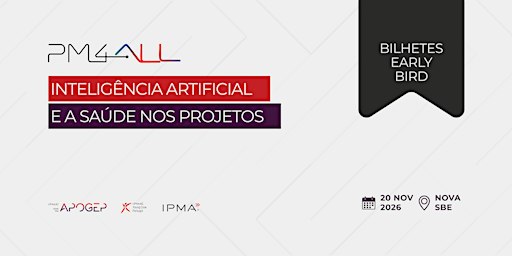 PM4ALL 2026 - Inteligência Artificial e Saúde nos Projectos