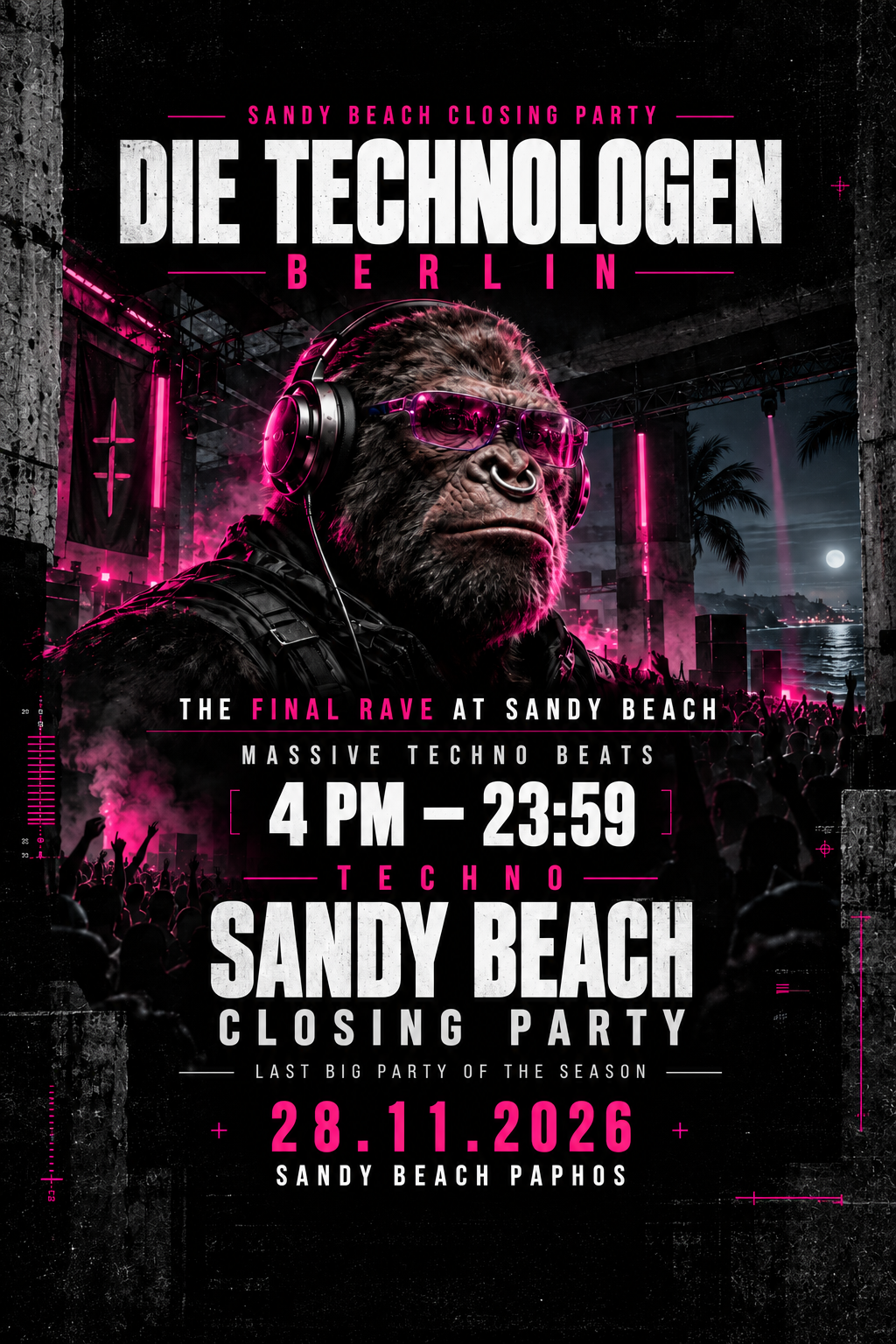 CLOSING PARTY SANDY BEACH