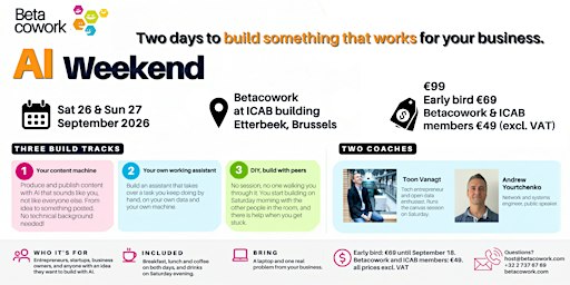 AI Weekend for business