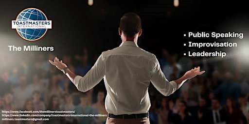 Public Speaking & Leadership - Toastmasters Club  The Milliners