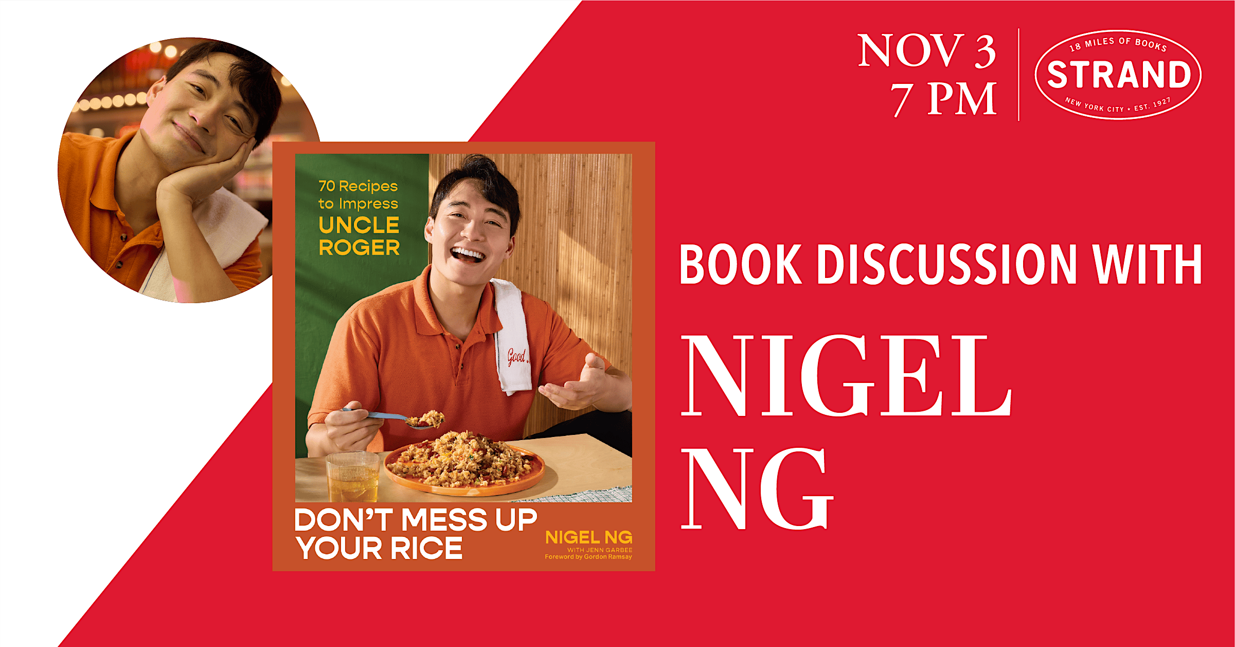 Nigel Ng AKA Uncle Roger: Don’t Mess Up Your Rice