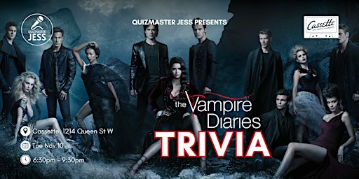 Vampire Diaries Trivia (seasons 1-6) at Cassette