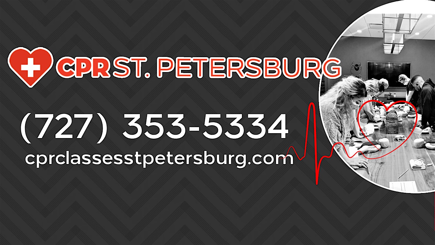 Infant Red Cross BLS CPR and AED Class in St. Petersburg.