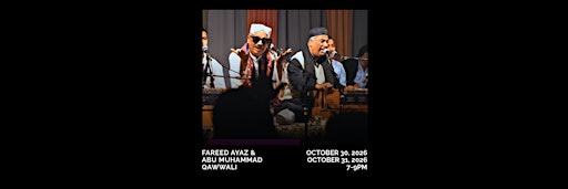Fareed Ayaz and Abu Muhammad Qawwali (Friday)