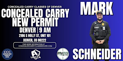 Colorado Concealed Carry (CCW) Class – New Permit Applicants | Denver, CO