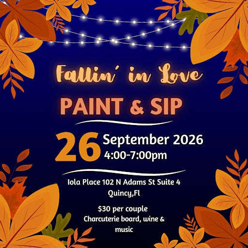 Fallin in Love Paint & Sip
