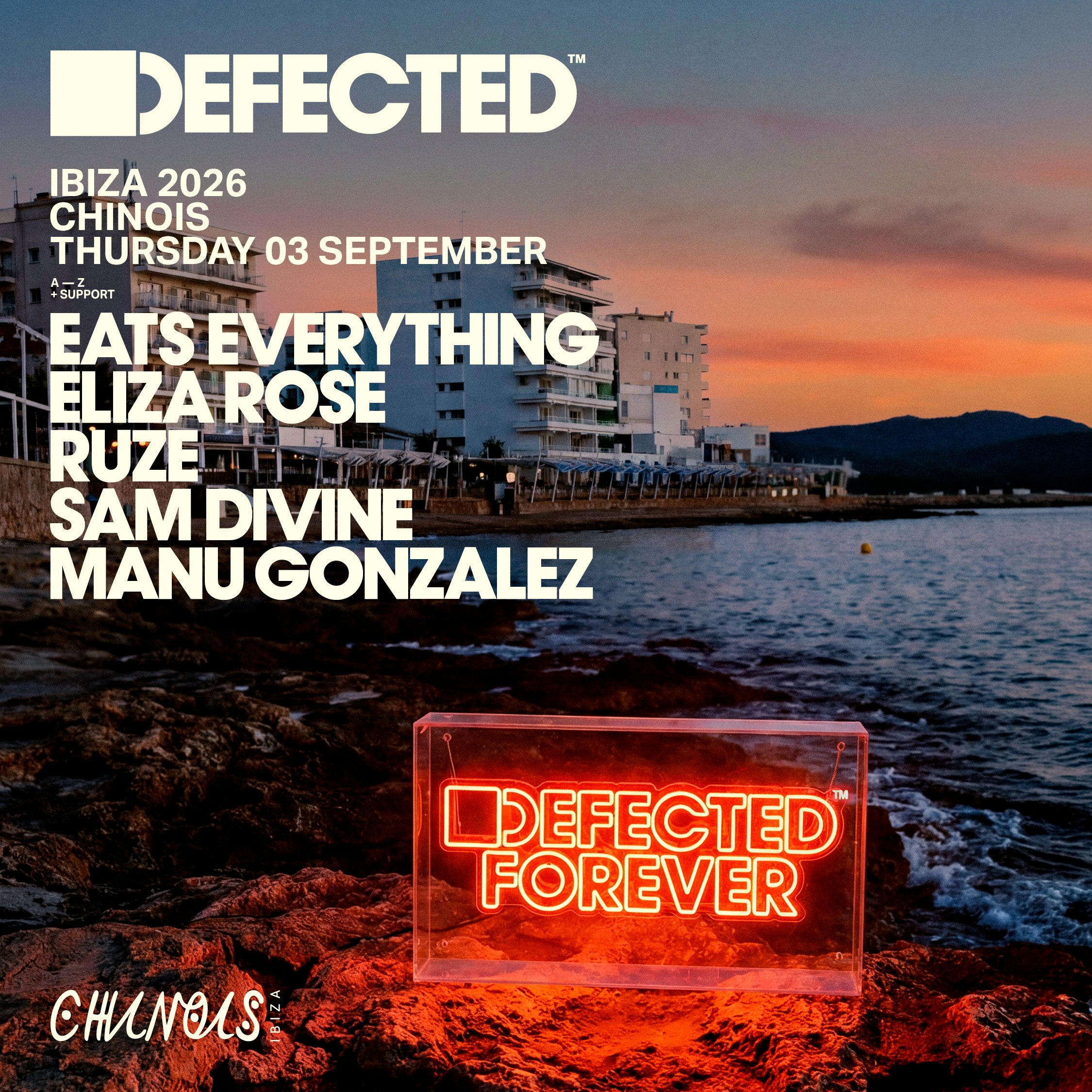 Defected: Eats Everything, Eliza Rose, Ruze, Sam Divine, Manu Gonzalez