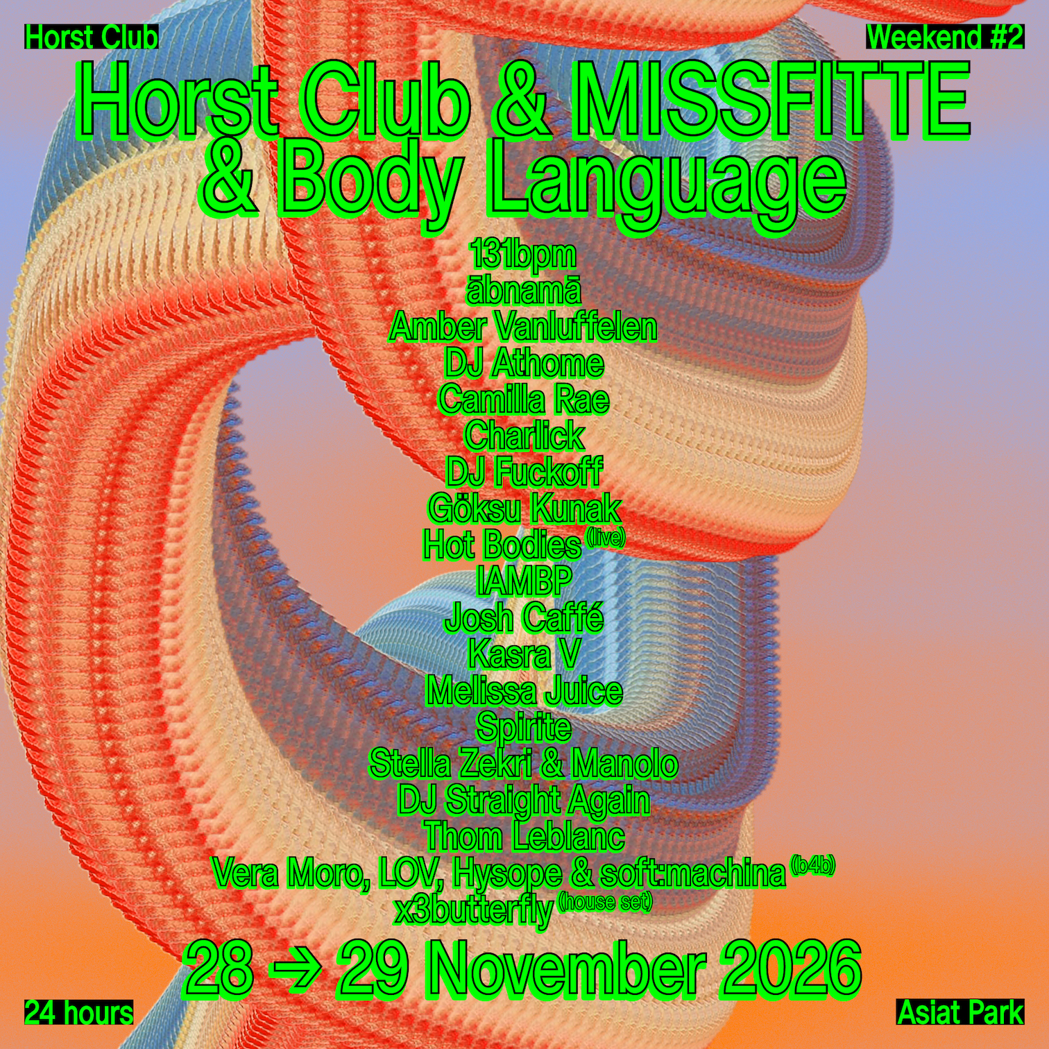 Horst Club & MISSFITTE & Body Language