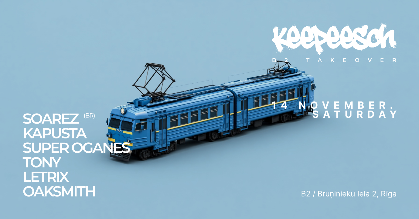 Keepeesch 012: B2 Takeover PRE REGISTER FOR FREE ENTRY